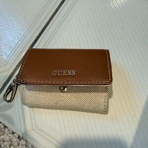 Guess Tan and Cream Wallet